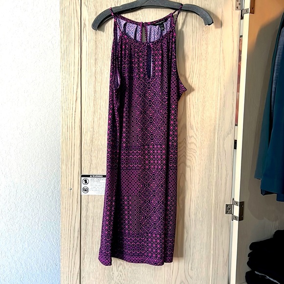 Woman Pink/Blue Sundress - Picture 1 of 2